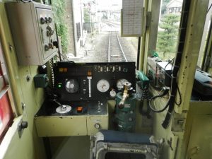 嵯峨野トロッコ・客車最後尾が先頭？