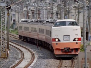 189系彩野編成の特急きぬがわ