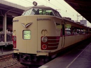 485系特急みどり号・大阪駅